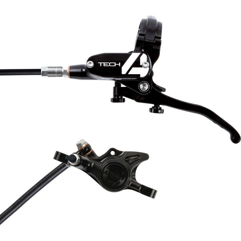 Hope Tech 4 X2 Disc Brake and Lever Set – Rear Hydraulic Post Mount Black