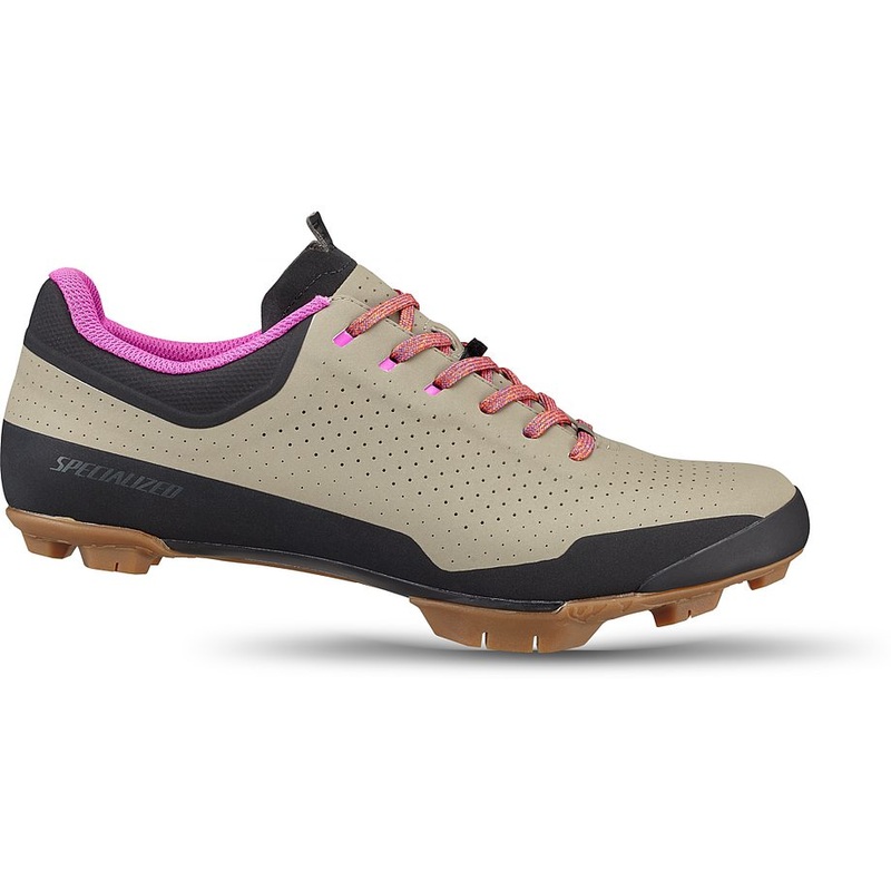 Specialized recon adv shoe taupe/dark moss green/fiery red/purple orchid 41.5