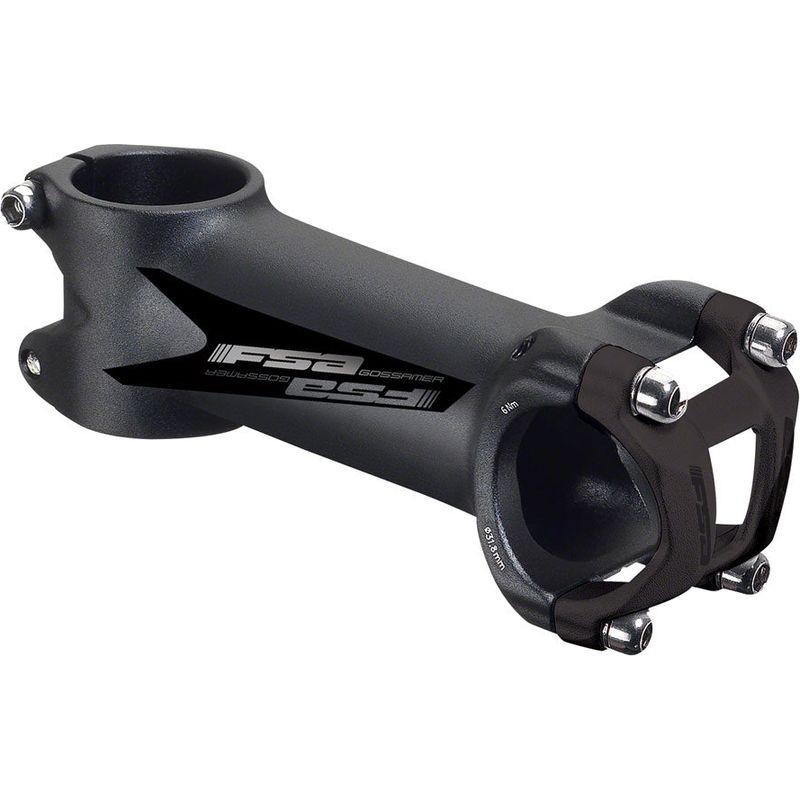 Full Speed Ahead Gossamer Stem – 110mm 31.8 Clamp /-6 1 1/8 Alloy Black