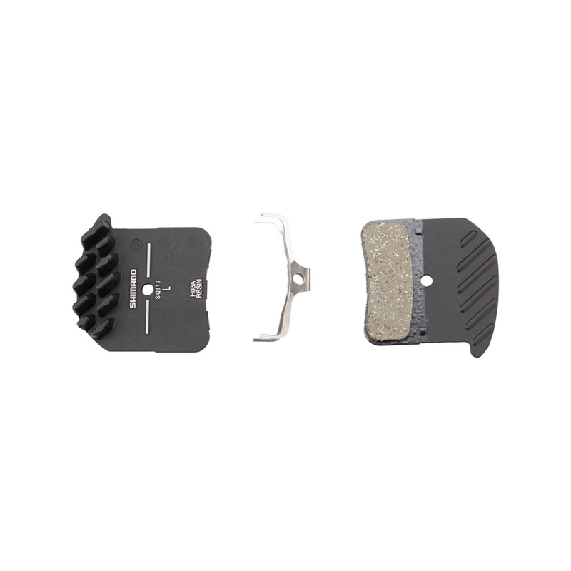 Shimano H03A Resin Disc Brake Pad w/ Fin and Spring