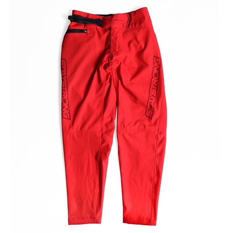 Stay Strong V3 Youth Race Pants – Red