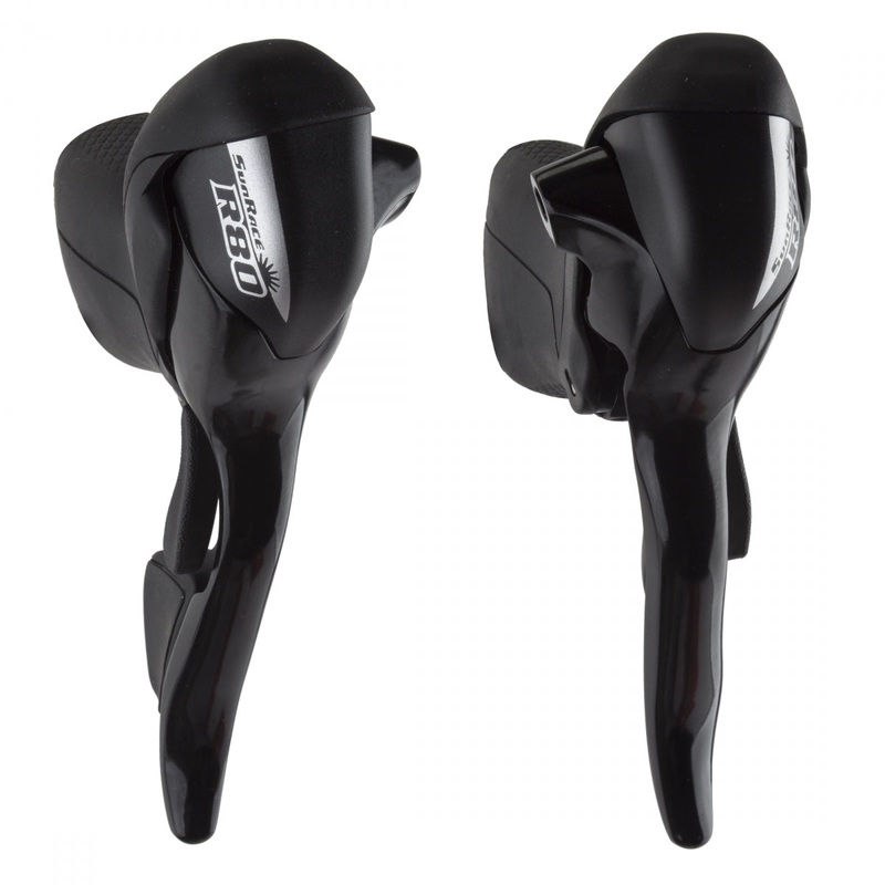 SunRace ST-R81 HB Road Shift/Brake Levers, 3×8-Speed, Pair