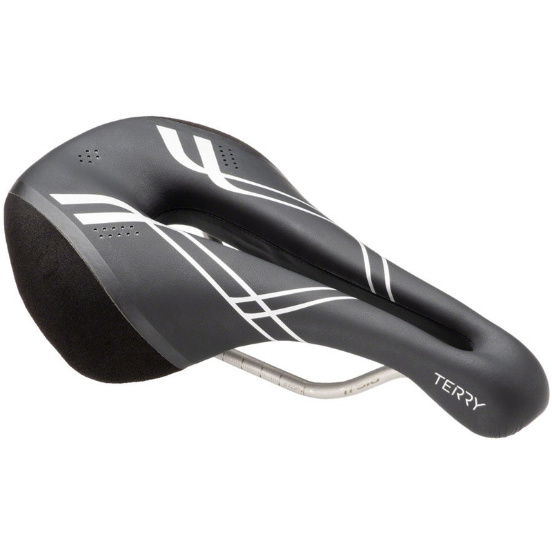 Terry Corta Saddle – Titanium Black Womens