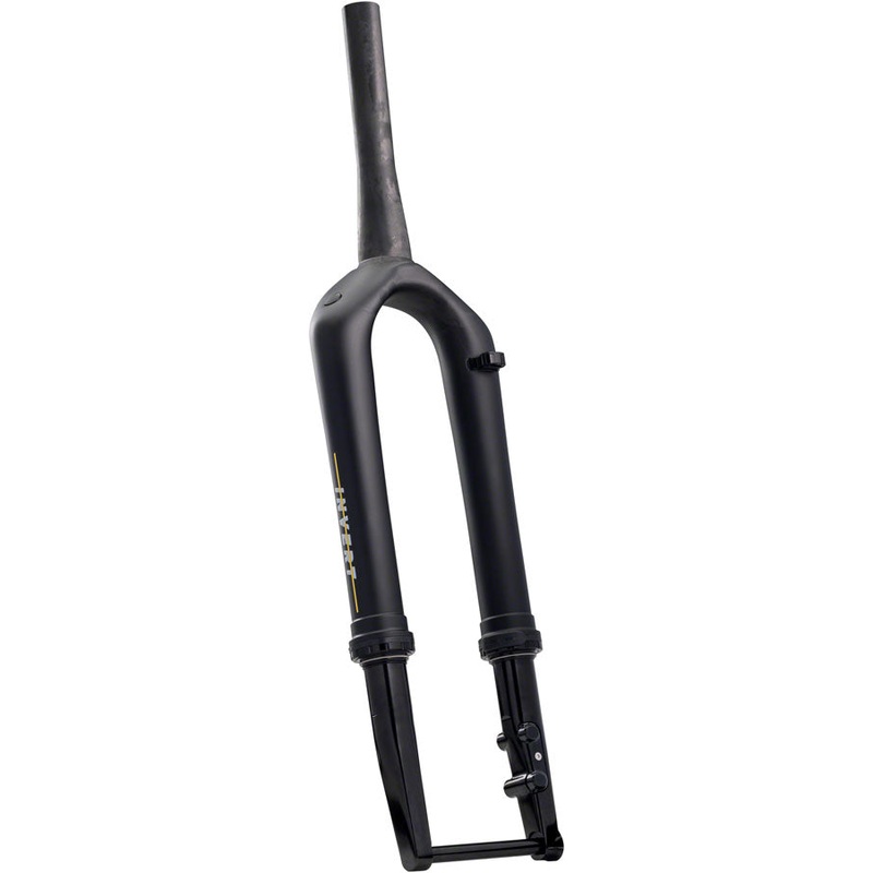 Cane Creek Invert SL Gravel Suspension Fork –  700c, 30 mm, 12 x 100 mm, 45 mm Offset, Matte Black