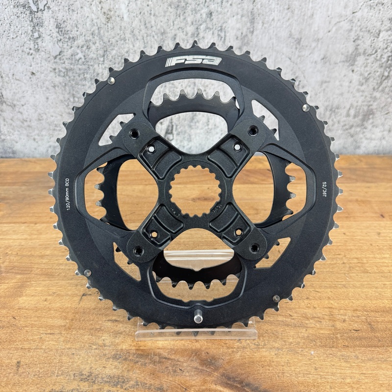 FSA 52/36t 10/11-Speed 4-Bolt 120/90mm BCD FSA Direct Mount Chainring Set 304g
