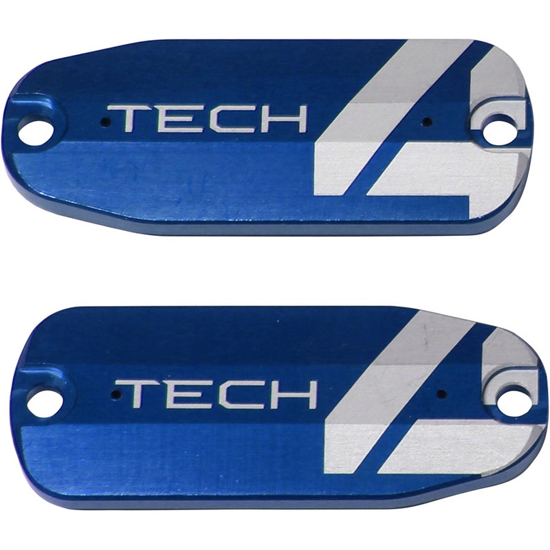Hope Tech 4 Brake Lever Reservoir Lid – Blue Pair