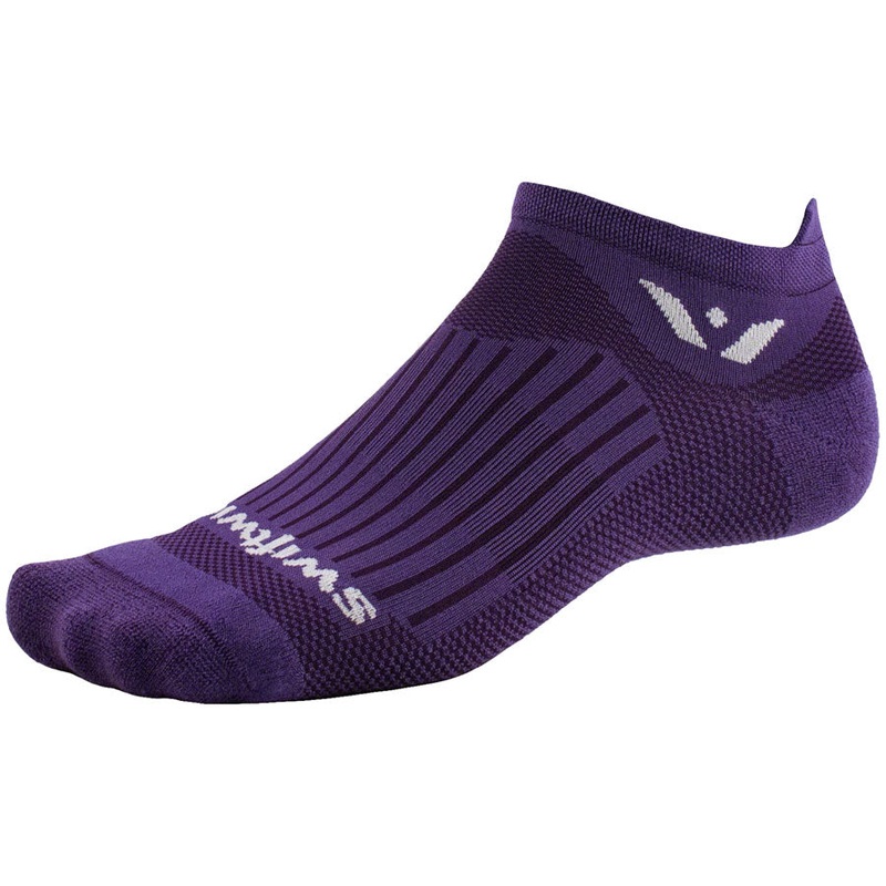 Swiftwick Aspire Zero Tab Socks – Raisin Large