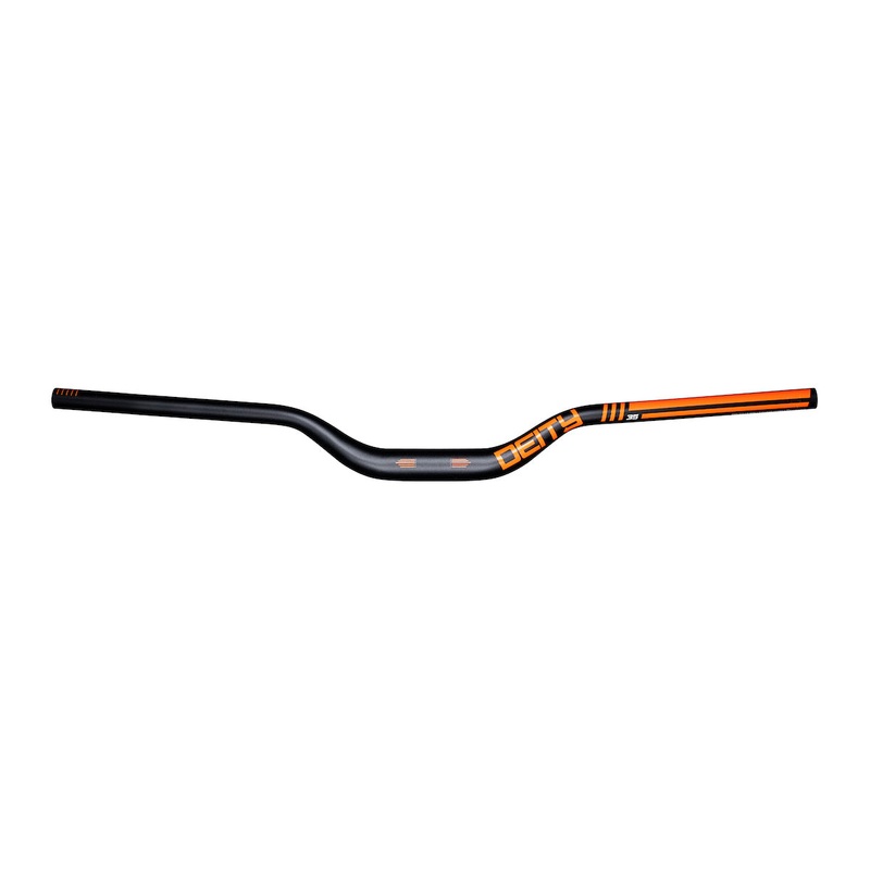 DEITY Highside 35 Riser Handlebar – 50mm Rise, 800mm Width, 35mm Clamp, Orange