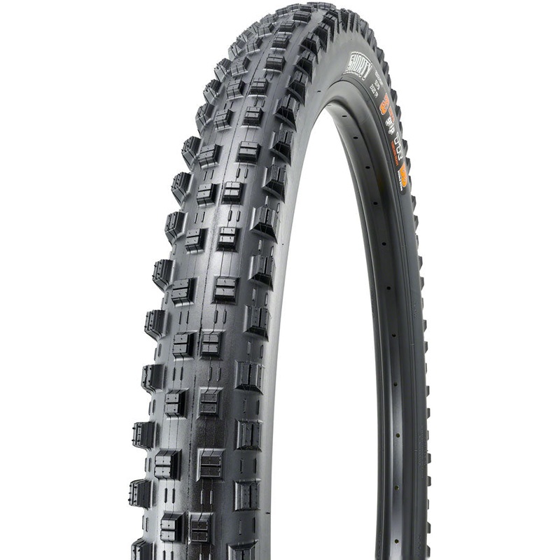 Maxxis Shorty Tire – 29 x 2.4, Tubeless, Folding, Black, 3C, EXO, Wide Trail