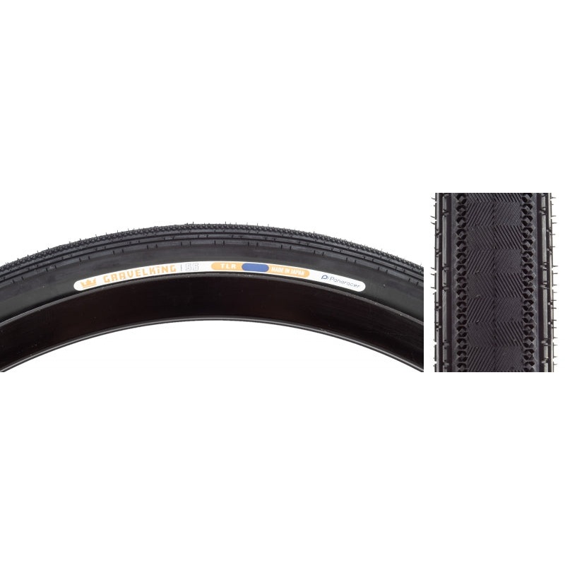Panaracer GravelKing SS Tire – 700 x 30 Tubeless Folding Black