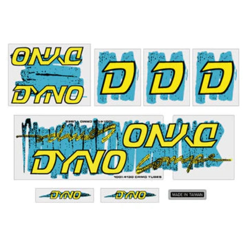 1987 DYNO Compe Decal Set