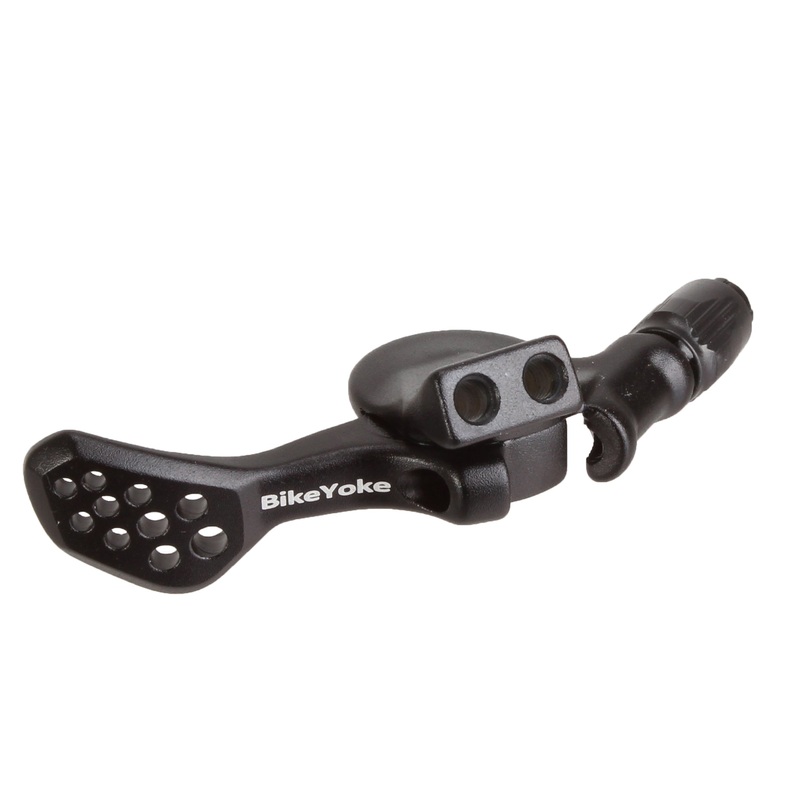 Bike Yoke Triggy Remote, Front Feed – Black