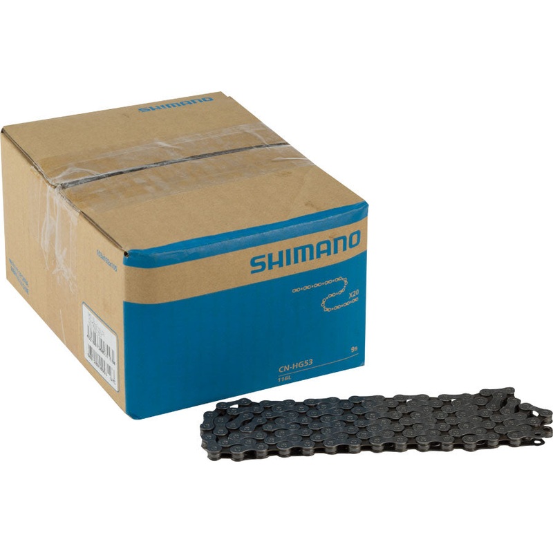 CN-HG53 Chain – 9-Speed 116 Links Gray Box of 20