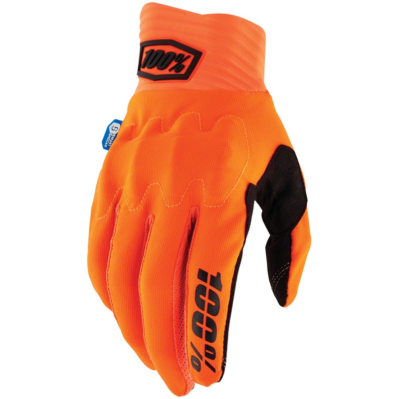 Cognito Smart Shock Gloves – Flourescent Orange Full Finger X-Large