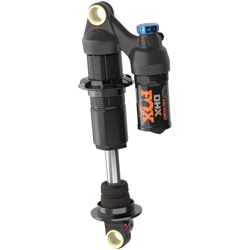 FOX DHX Factory Rear Shock – Metric 230 x 57.5 mm 2-Position Lever Hard Chrome Coat