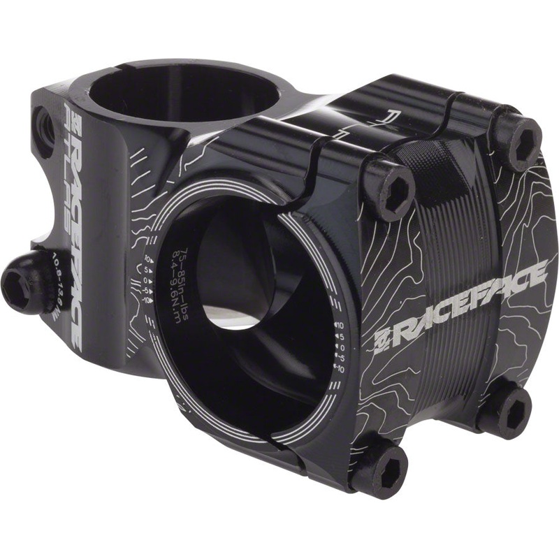 Race Face Atlas 35 bar clamp Bike Stem, 35mm length +/- 0 degree Black
