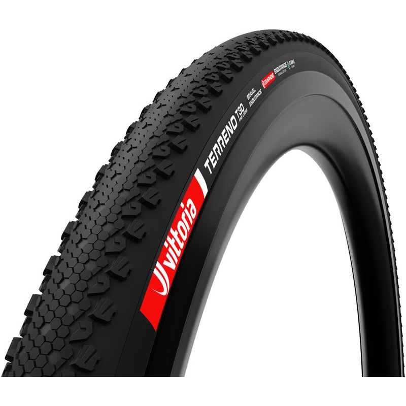 Vittoria Terreno T30 Fine Loose Tire – 700 x 37 Tubeless Folding BLK Gravel Endurance Graphene G2.0