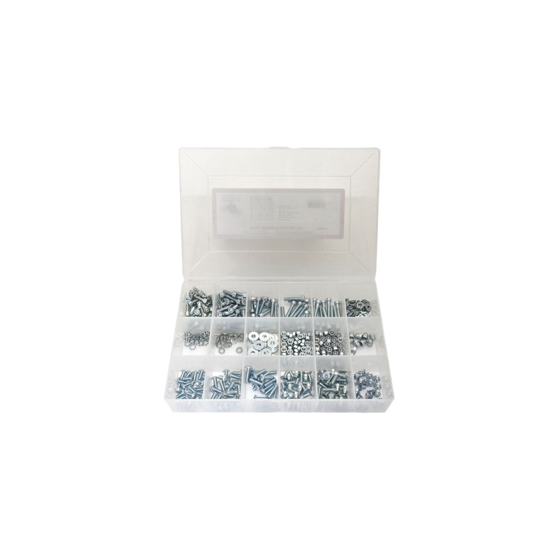 Wheels Manufacturing 5mm Fastener Kit -475 Pieces, 18 Different Parts, Three Bolt Styles in Lengths 8 to 30mm