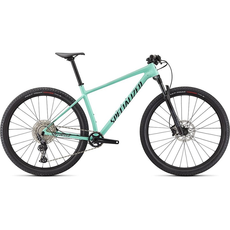 2021 Specialized chisel bike gloss oasis/forest green m