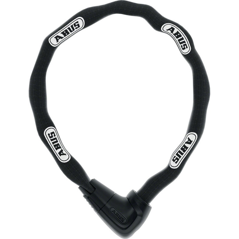 Abus  9808K/85 Steel-O-Chain Key Lock – Black