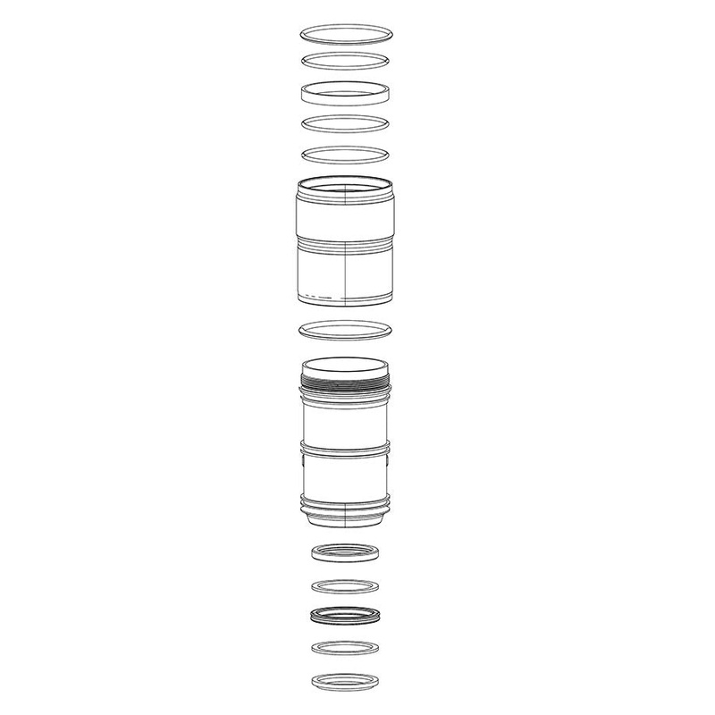 DebonAir Air Can Upgrade Kit 184mm x 44mm B1 Later Monarch 2014+ RT3 2013+