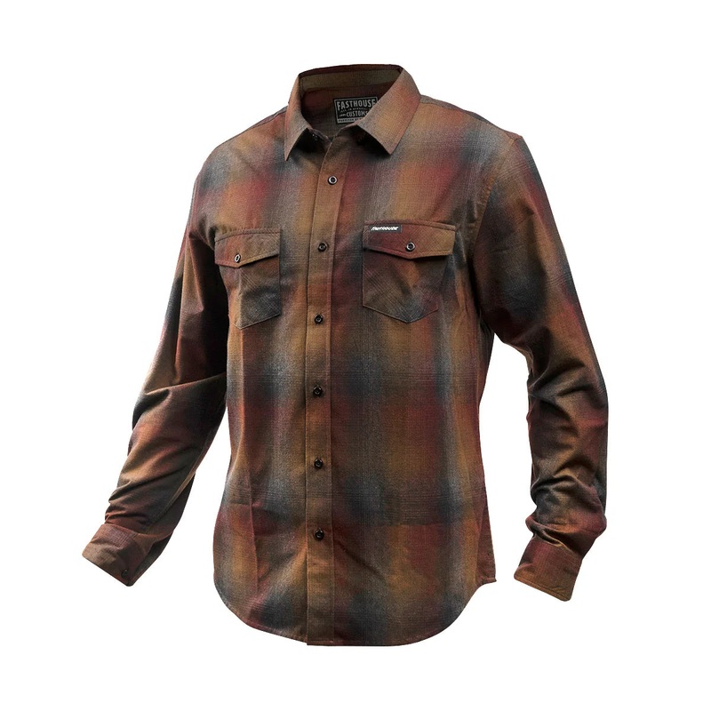 Fasthouse Saturday Night Special Flannel Shirt – Youth – Dusk