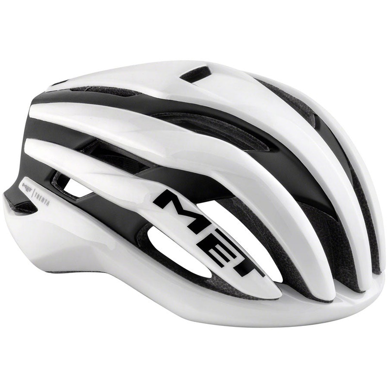 MET Trenta MIPS Helmet – White/Black Matte/Glossy Large