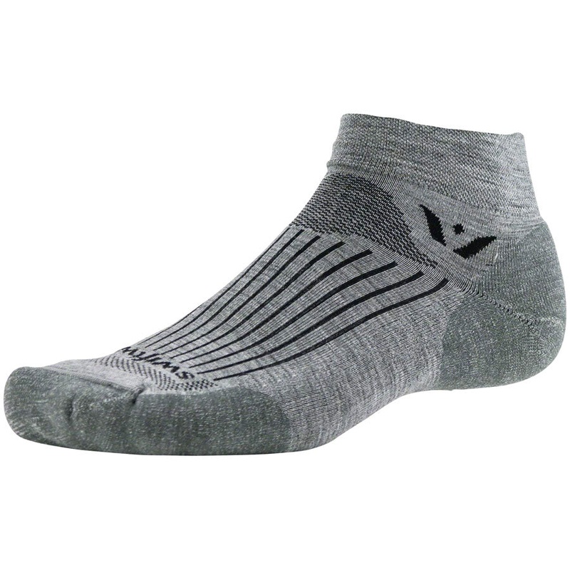 Swiftwick Pursuit Ankle Socks – Heather Medium