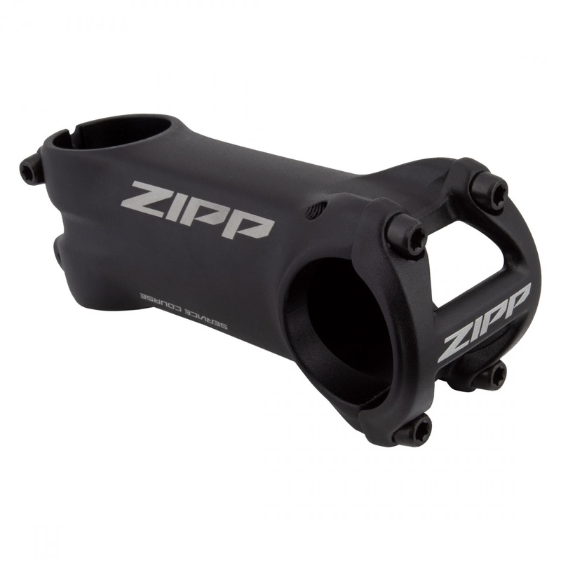 Zipp Service Course Stem – 90mm, 31.8 Clamp, +/-6, 1 1/8″, Aluminum, Blast Black, B2