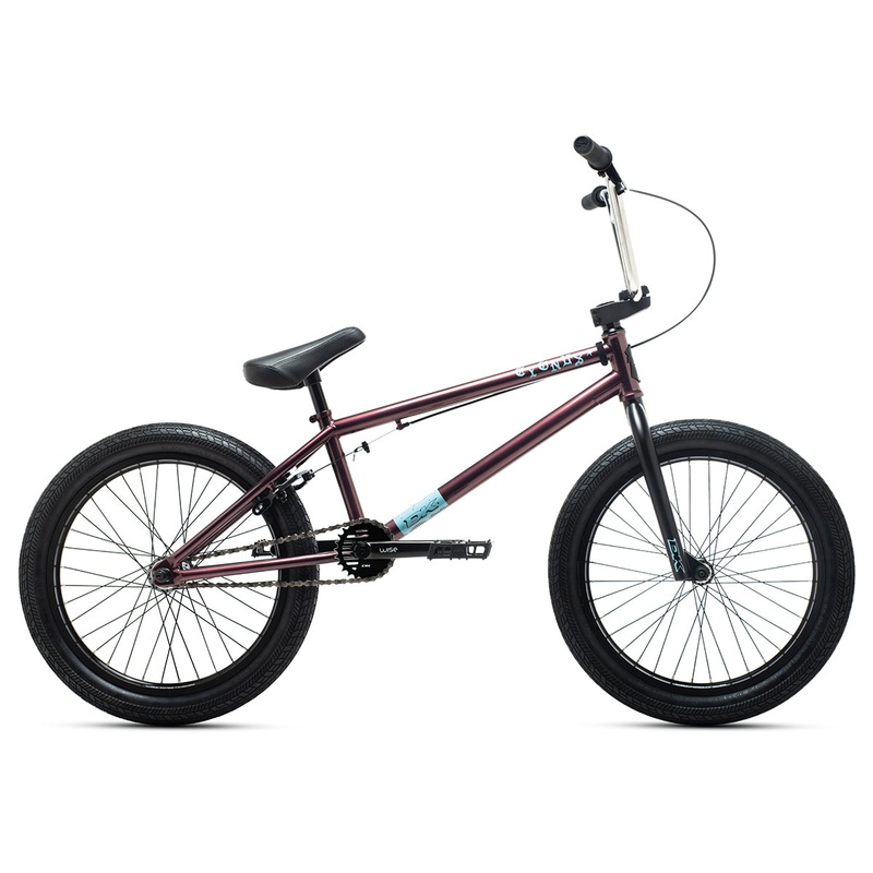 DK Cygnus 20.5″TT BMX Freestyle Bike-Purple