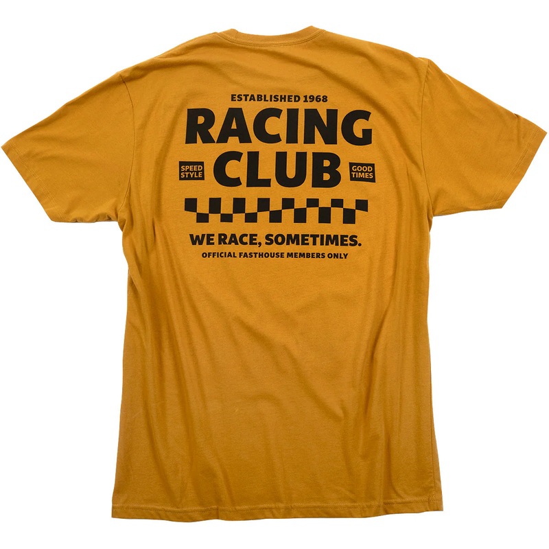 Fasthouse Members Only Tee – Vintage Gold