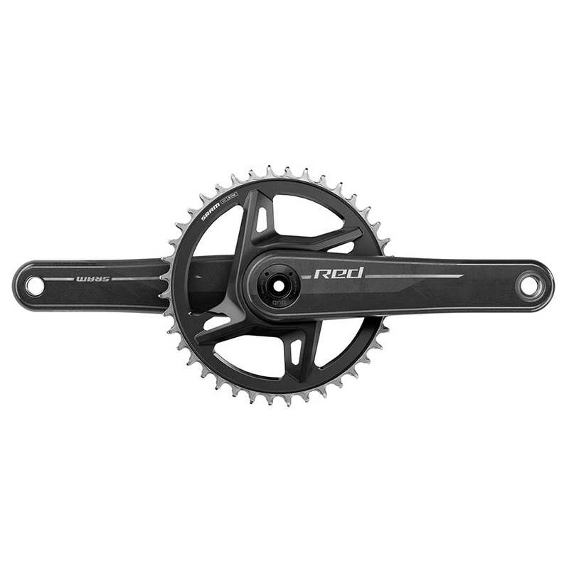 RED 1x XPLR Wide Crankset – 167.5mm 13-Speed 40t 8-Bolt Direct Mount DUB Spindle Natural Carbon E1