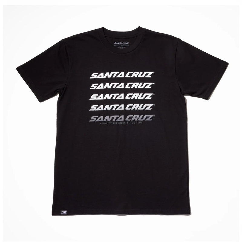 Santa Cruz Faded Tee – Black