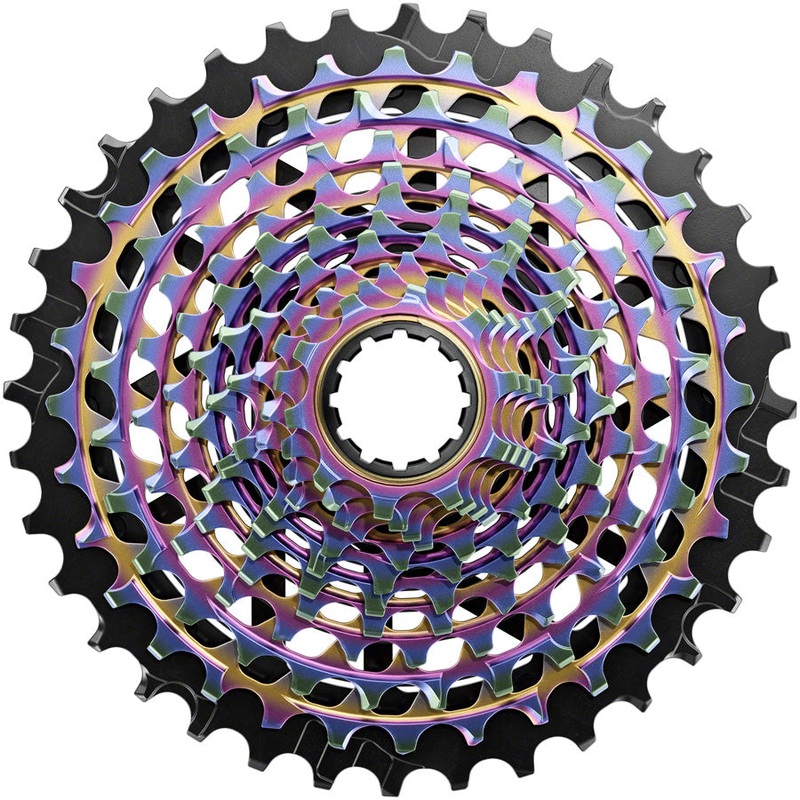 SRAM RED XG-1290 Cassette – 12-Speed, 10-36t, For XDR Driver Body, Rainbow, E1