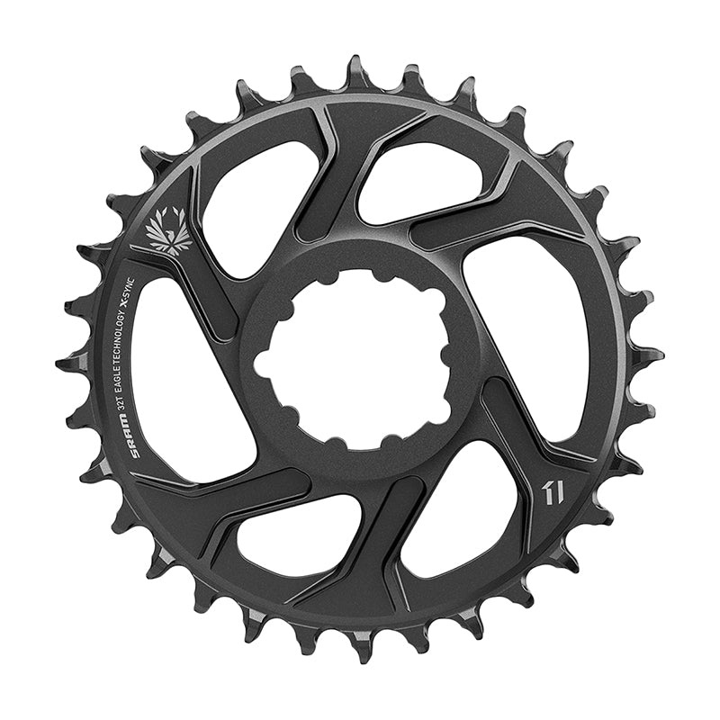 SRAM X-Sync 2 Eagle Direct Mount Chainring – 30 Tooth 3mm Boost Offset 12-Speed BLK