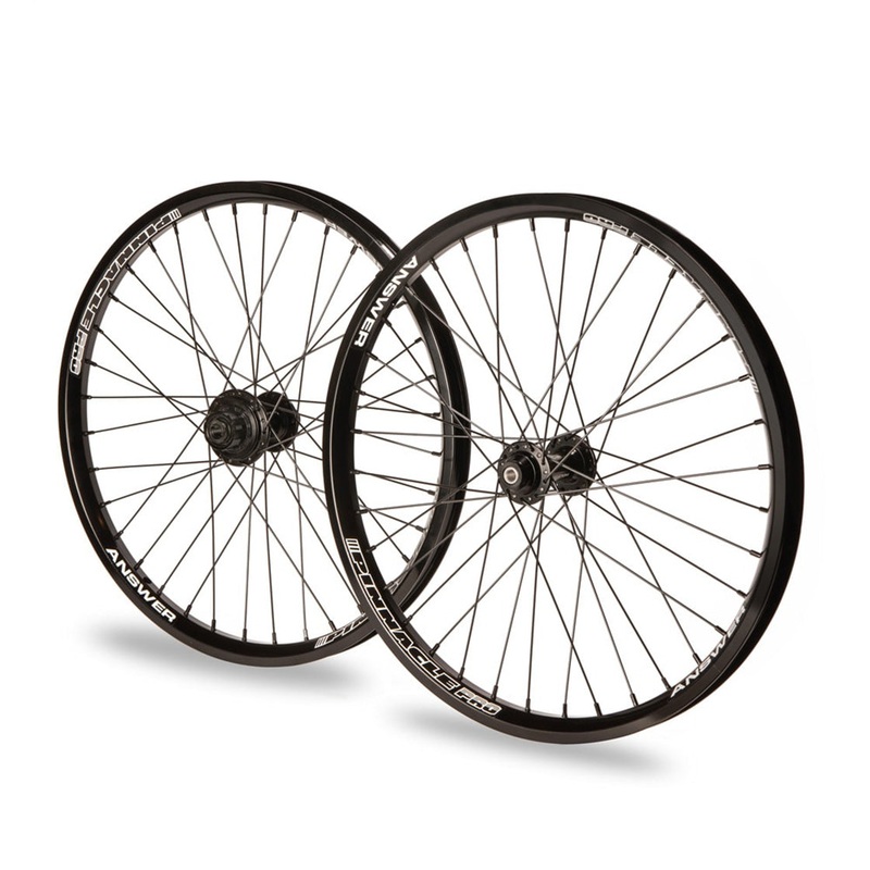 Answer Pinnacle V2 Pro BMX Race Wheelset-OS20x1.75″