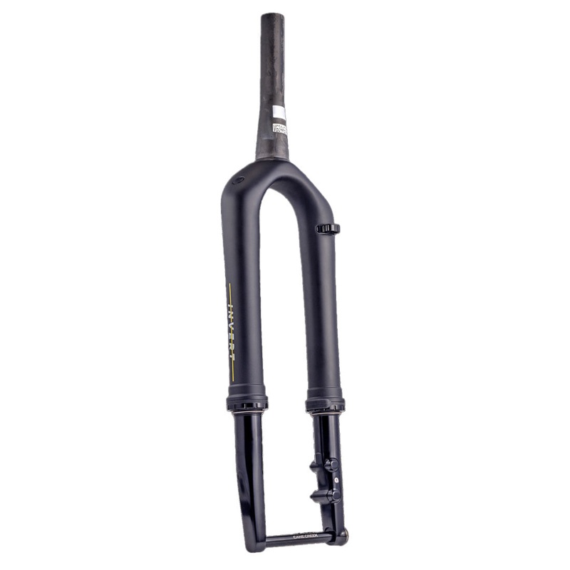 Cane Creek Invert CS Gravel Suspension Fork – 700c 40 mm 12 x 100 mm 45 mm Offset Climb Switch Matte BLK