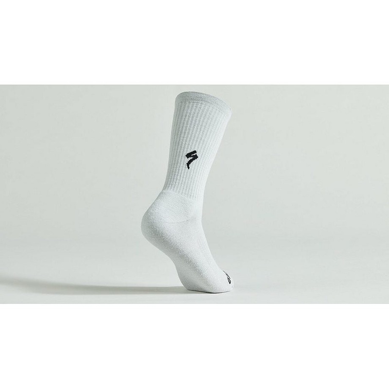 Specialized merino midweight tall sock dove grey xl