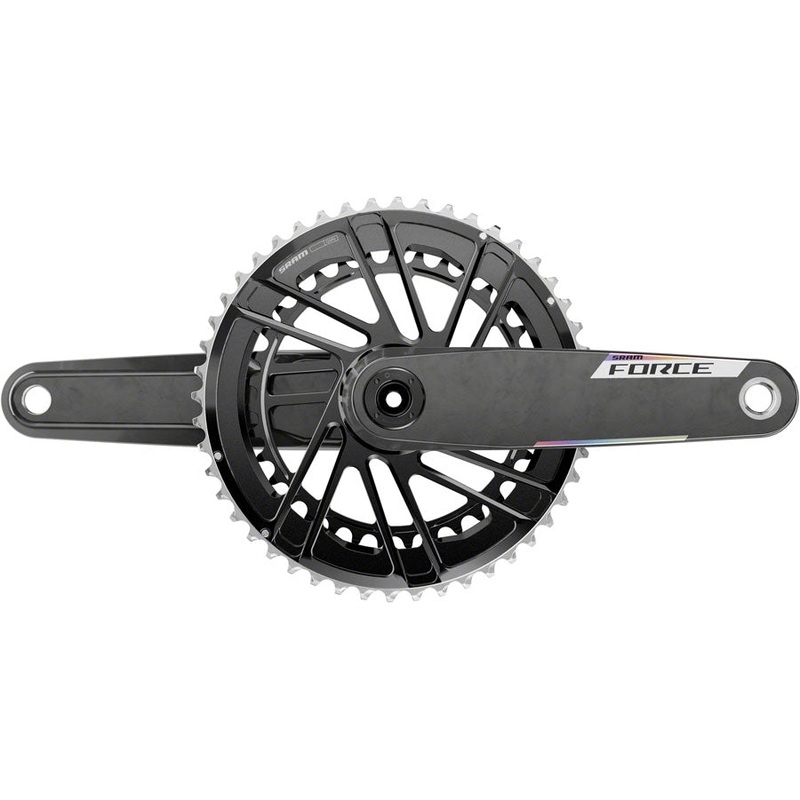 SRAM Force Crankset – 172.5mm 12-Speed 50/37t 8-Bolt Direct Mount DUB Spindle Carbon E1