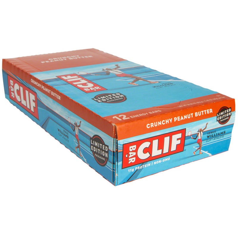 Clif Bar Original Crunchy Peanut Butter Box of 12 Convenient Source of Energy
