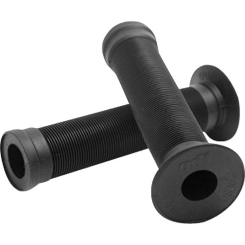 ODI Longneck Super Soft Grips w/ Flange – Black