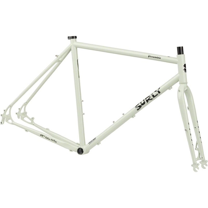 Surly Preamble Frameset – 650b Steel Best Buds Green Small