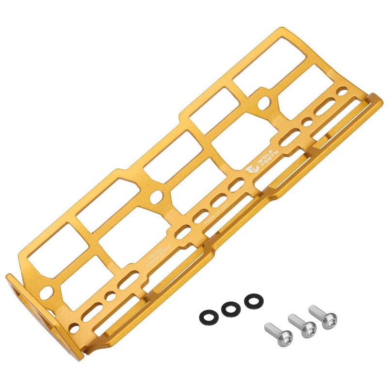 Wolf Tooth Components Morse Cargo Cage – Gold
