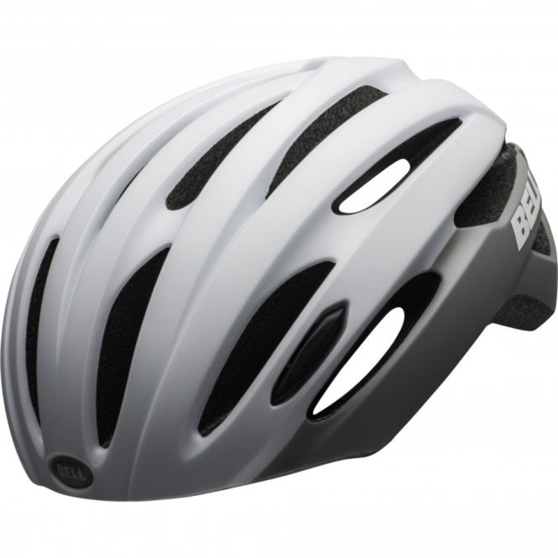 Bell Avenue LED Road Helmet – Matt Gloss White-Gray
