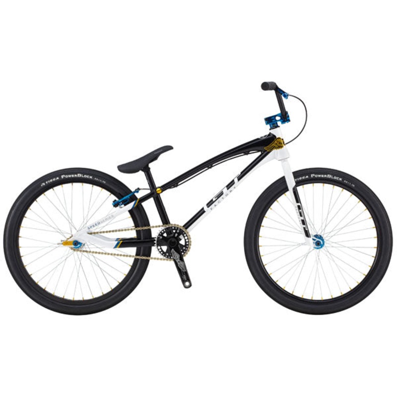 GT Speed Series BMX Bike-Pro 24″-Black/White