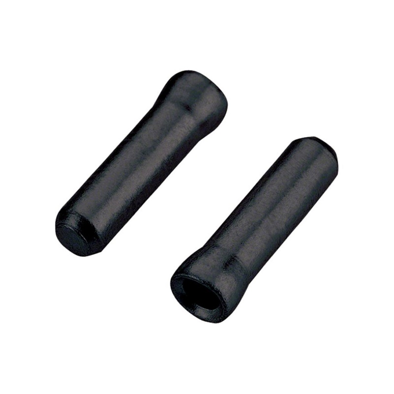 Jagwire 1.2mm Cable End Crimps – Black