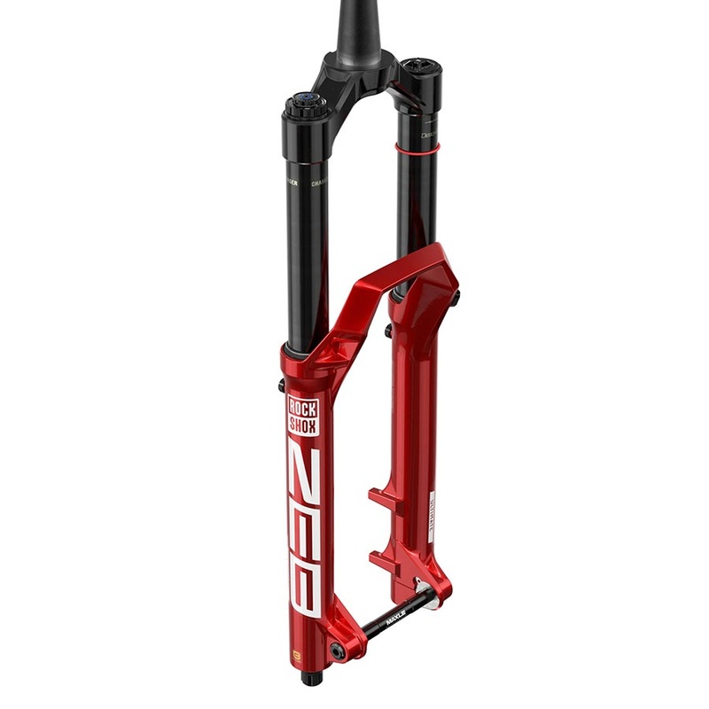 RockShox ZEB Ultimate Charger 3.1 RC2 Suspension Fork – 29″ 160 mm 15 x 110 mm 44 mm Offset Red A3