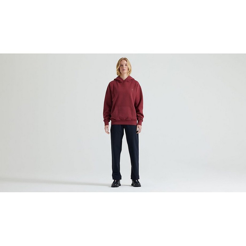 Specialized s-logo pullover hoodie garnet red xxl