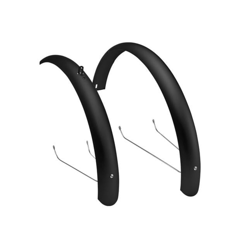 Townie Original Tall Aluminum Fender Set Matte Black