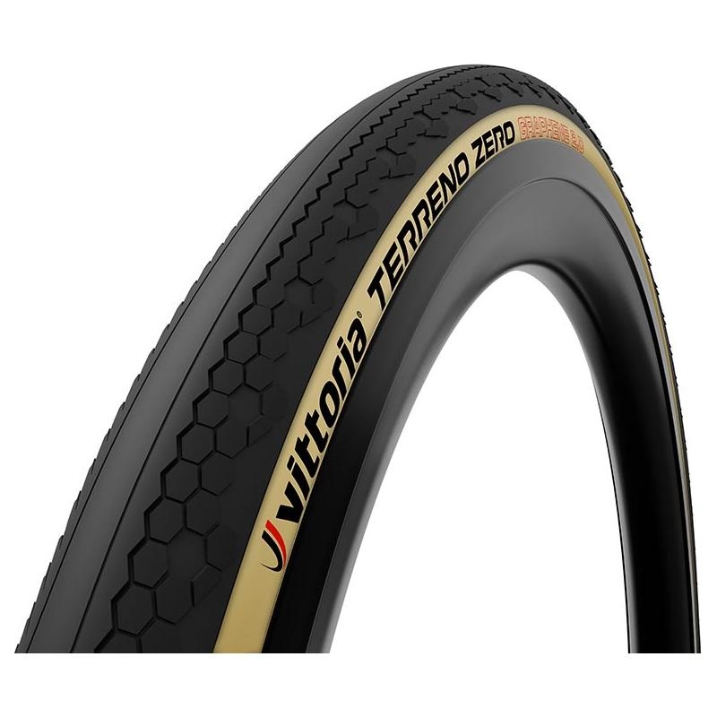 Vittoria Terreno Zero Tire – 700 x 40 Tubeless Folding Black/Tan G2.0